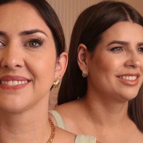 BRINCO ANITA MEIA ARGOLA CINCO FIOS BANHADO A OURO 18K